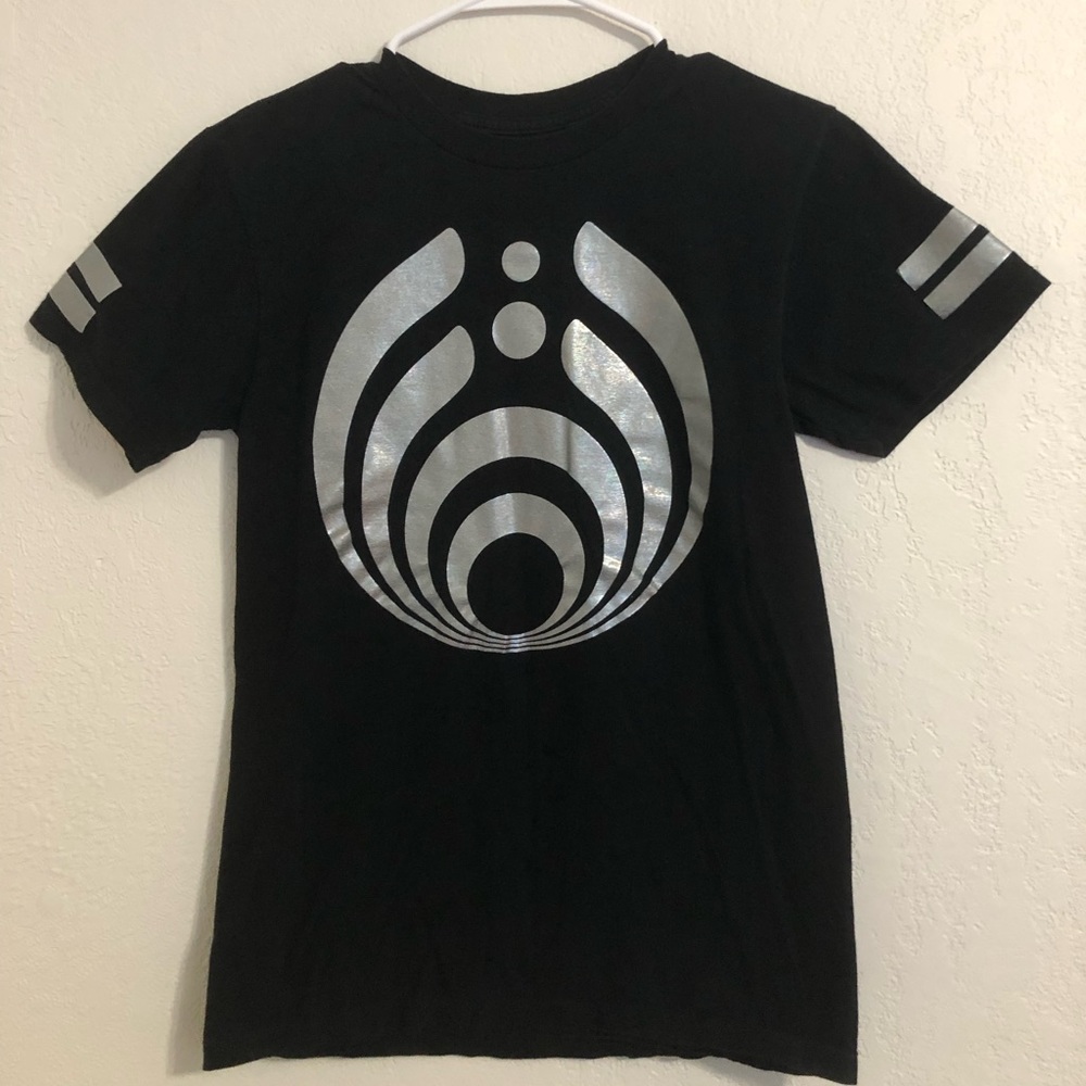 Bassnectar Small Black and Silver T-shirt
